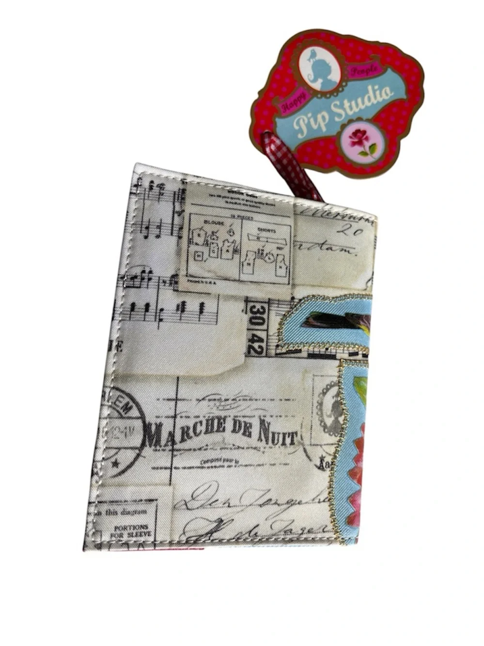 Anthropologie Pip Studio Floral & Bird Passport Cover